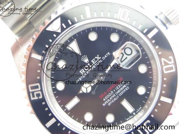 SS A2824 1:1 Case Bracelet 126600 XF Best Sea-Dweller and 904L Edition 0219